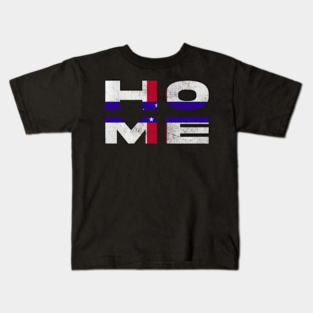 Home Netherlands Flag Dutch Kids T-Shirt by BramCrye